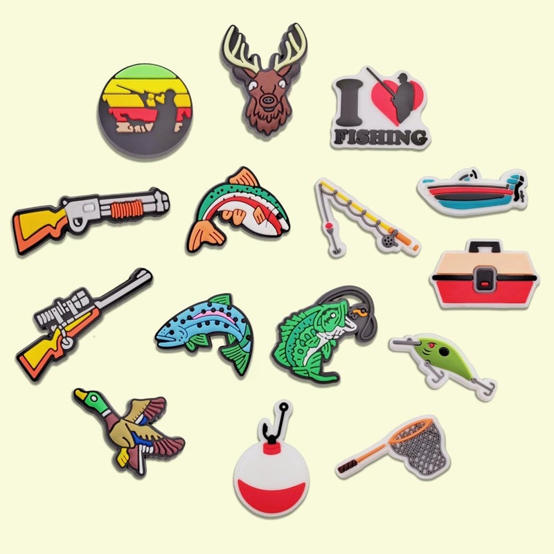 COOTRUKER 30pcs Shoes Charms for Clogs Pins Bag Accessories for Girls Boys Kids Shoes Decoration Charms for Women Men Party Favors - Image 3